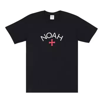 Футболка Noah Core Logo T-Shirt Black, черный