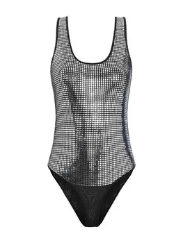 Футболка NOCTURNE Bodysuit, серебряный