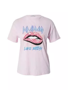 Футболка Noisy May BRANDY VALENTINE, розовый