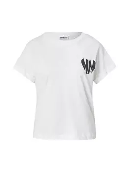 Футболка Noisy may Shirt NMGABY, белый