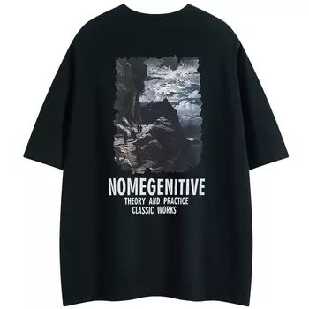 Футболка NOME унисекс, Черный