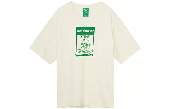 Футболка Nordstrom унисекс молочно-белая Adidas Originals, слоновая кость