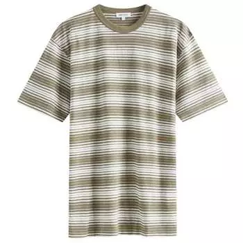 Футболка Norse Projects Johannes Spaced Stripe T-Shirt, цвет Sediment Green