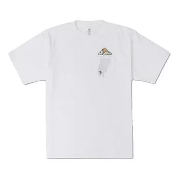 Футболка novelty cloud pocket tee 'white' Converse, белый