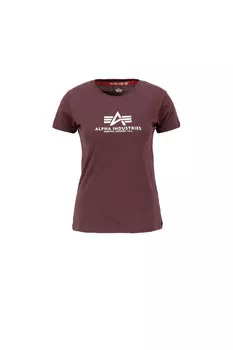 Футболка "новая базовая футболка" Alpha Industries, красный