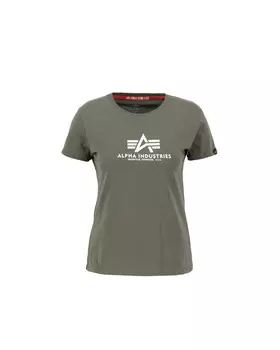 Футболка "новая базовая футболка" Alpha Industries, зеленый