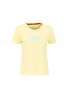 Футболка "новая базовая футболка" Alpha Industries, желтый