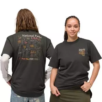 Футболка Np outline checklist Parks Project, черный