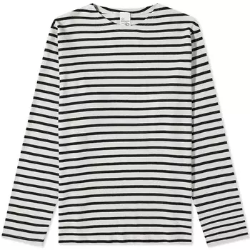 Футболка Nudie Long Sleeve Charles Sailor Stripe Tee