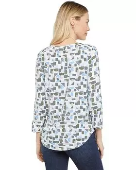 Футболка NYDJ Perfect Tee, цвет Sunrise Vista