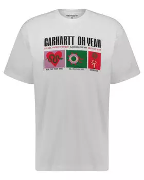 Футболка о да, стандартного кроя Carhartt Wip, белый
