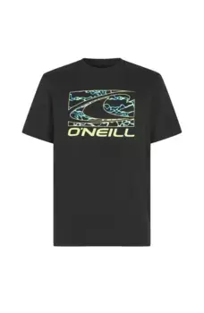 Футболка O'Neill "JACK O'NEILL WAVE T-SHIRT", с круглым вырезом, цвет Black Out