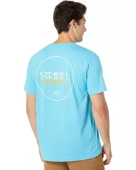 Футболка O'Neill Round Up Short Sleeve Tee, цвет Aquarius Heather