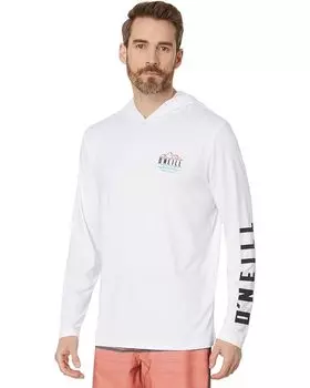 Футболка O'Neill Traveler UPF Hooded Long Sleeve, белый