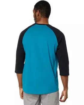 Футболка Oakley Relax Raglan 3/4 Tee, цвет Aurora Blue