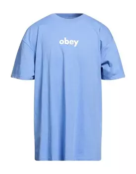 Футболка Obey, голубой