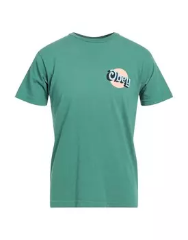 Футболка Obey, изумрудно-зеленый