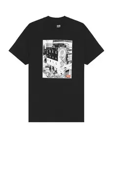 Футболка Obey South Korea Photo, черный