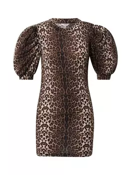 Футболка Object AMELIA, цвет Brown/Cappuccino