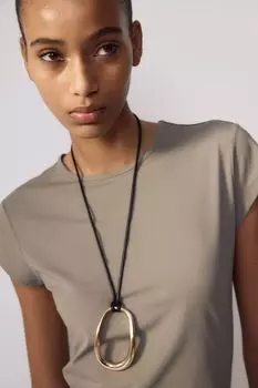 Футболка, облегающая фигуру H&M, серый