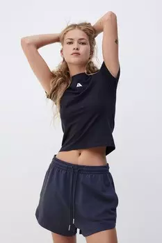 Футболка, облегающая фигуру H&M, синий