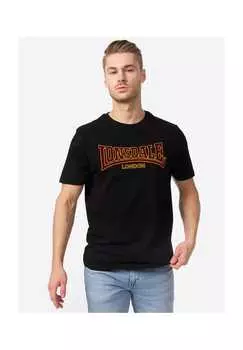 Футболка облегающая классическая Lonsdale, черный