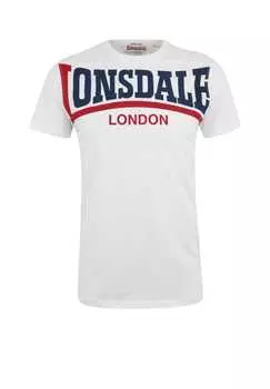 Футболка облегающая крой creaton Lonsdale, белый