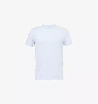 Футболка облегающего кроя из хлопкового джерси с фирменной вышивкой Polo Ralph Lauren, синий