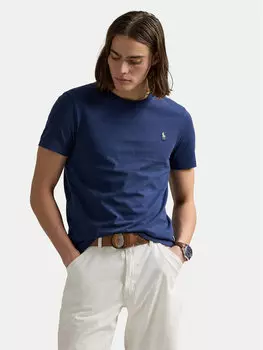 Футболка облегающего кроя на заказ 710671438426 Polo Ralph Lauren, синий