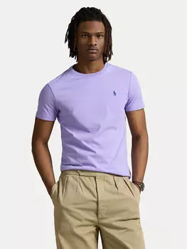 Футболка облегающего кроя на заказ 710671438434 Polo Ralph Lauren, фиолетовый