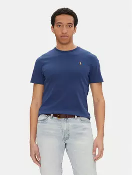 Футболка облегающего кроя на заказ 710740727092 Polo Ralph Lauren, синий