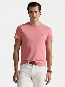 Футболка облегающего кроя на заказ 710740727096 Polo Ralph Lauren, розовый