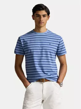 Футболка облегающего кроя на заказ 710938134009 Polo Ralph Lauren, синий