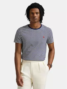 Футболка облегающего кроя на заказ 710956828001 Polo Ralph Lauren, синий
