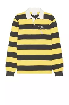 Футболка Общества Регби Palmes, цвет Charcoal-yellow