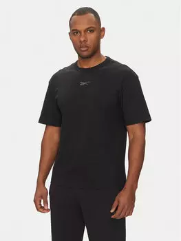 Футболка обычного кроя 100214893 Reebok, черный