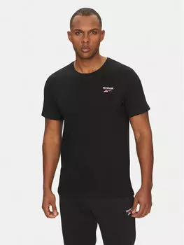 Футболка обычного кроя 100221874 Reebok, черный