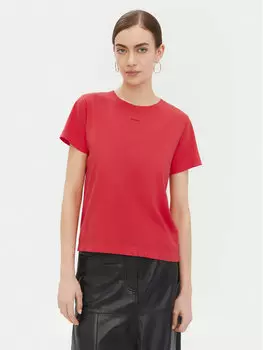 Футболка обычного кроя 100373 A228 Pinko, красный