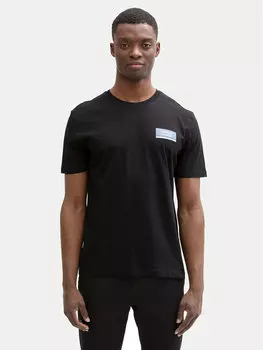 Футболка обычного кроя 1043491 Tom Tailor Denim, черный