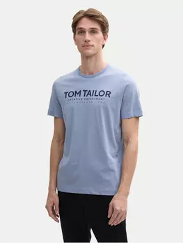 Футболка обычного кроя 1045940 Tom Tailor, синий