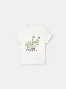 Футболка обычного кроя 1062 Mayoral, белый