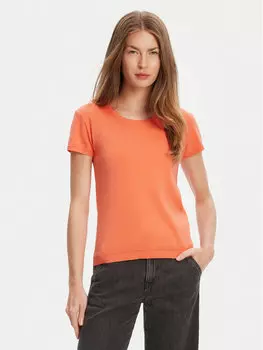 Футболка обычного кроя 1091D1M10 United Colors Of Benetton, оранжевый