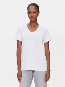 Футболка обычного кроя 11105057 Olsen, белый