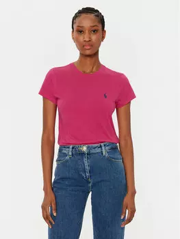 Футболка обычного кроя 211898698031 Polo Ralph Lauren, розовый