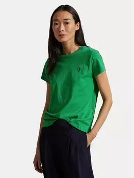 Футболка обычного кроя 211898698032 Polo Ralph Lauren, зеленый