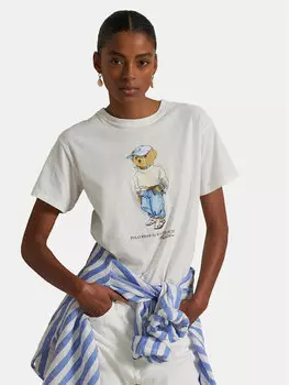 Футболка обычного кроя 211965107001 Polo Ralph Lauren, белый