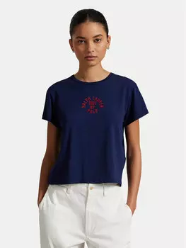 Футболка обычного кроя 211965108001 Polo Ralph Lauren, синий