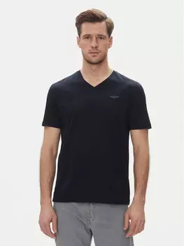 Футболка обычного кроя 251TS2418J683 Aeronautica Militare, синий