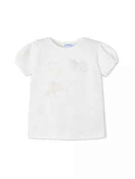 Футболка обычного кроя 3001 Mayoral, экрю