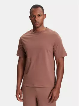 Футболка обычного кроя 30964M01W United Colors Of Benetton, бежевый